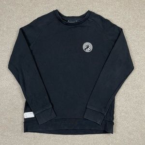 WESC SWEATSHIRT MENS LARGE BLACK